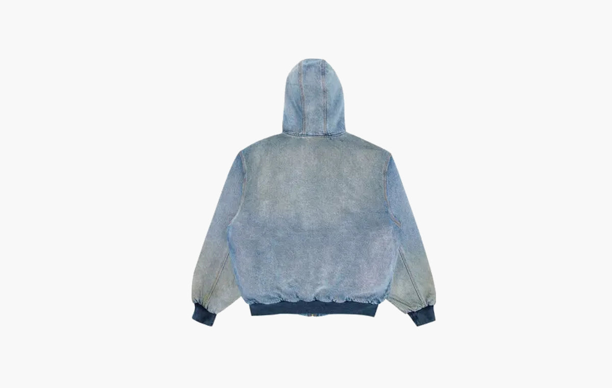 Reflective Arc Hooded Work Jacket "Denim"
