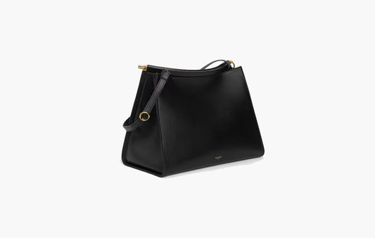 Medium Square Bag Le Click In Calfskin "Black"