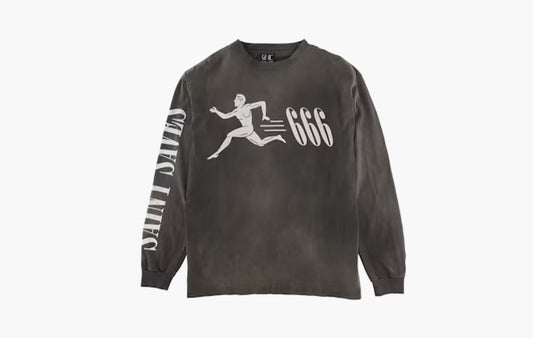 Running L/S Tee "Black"
