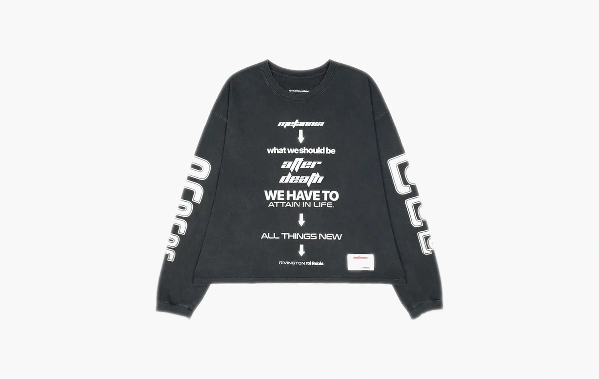 After Death CVA Long-Sleeve Tee "Jet Black"