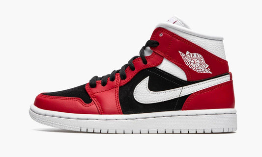Air Jordan 1 Mid WMNS Gym Red Black - BQ6472 601 | The Sortage