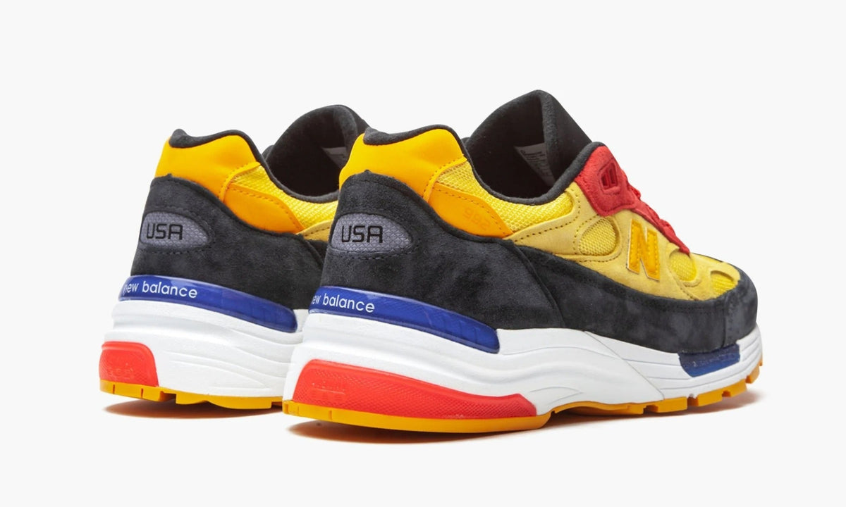New Balance 992 Yellow Red - M992DM | The Sortage