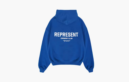 Owner's Club Hoodie "Cobalt Blue/White"
