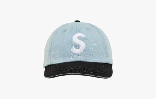 Pigment Coated 2-Tone S Logo 6-Panel "Denim"