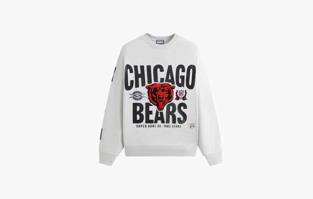 For The NFL Chicago Bears 1985 Vintage Crewneck "Light Heather Grey"