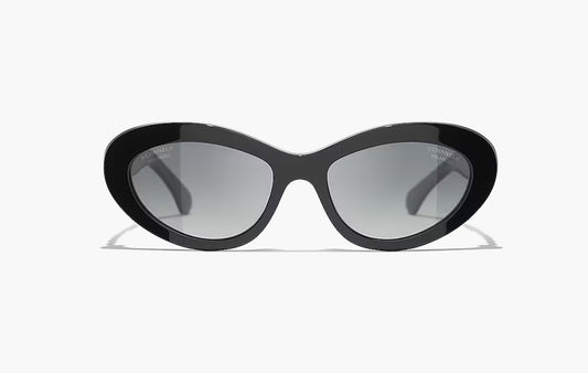 Cat Eye Sunglasses "Black & Grey"