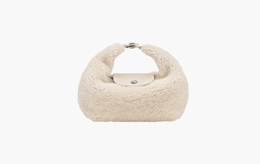 Le Pliage Xtra XS Handbag Leather "Ecru"