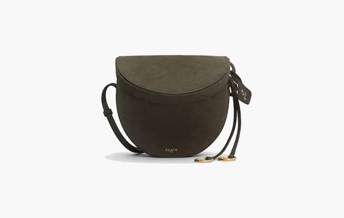 Nububck Leather Belt Bag "Khaki"