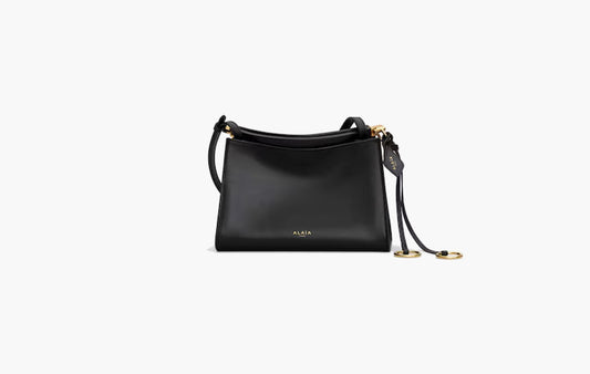 Small Square Bag Le Click In Calfskin "Black"