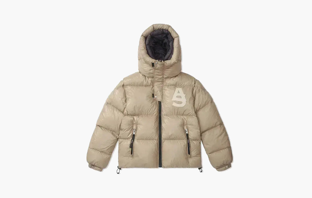 Kudu Double Hood Down Jacket "Khaki"