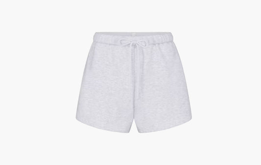 Cotton Fleece Classic Short "Light Heather Grey"