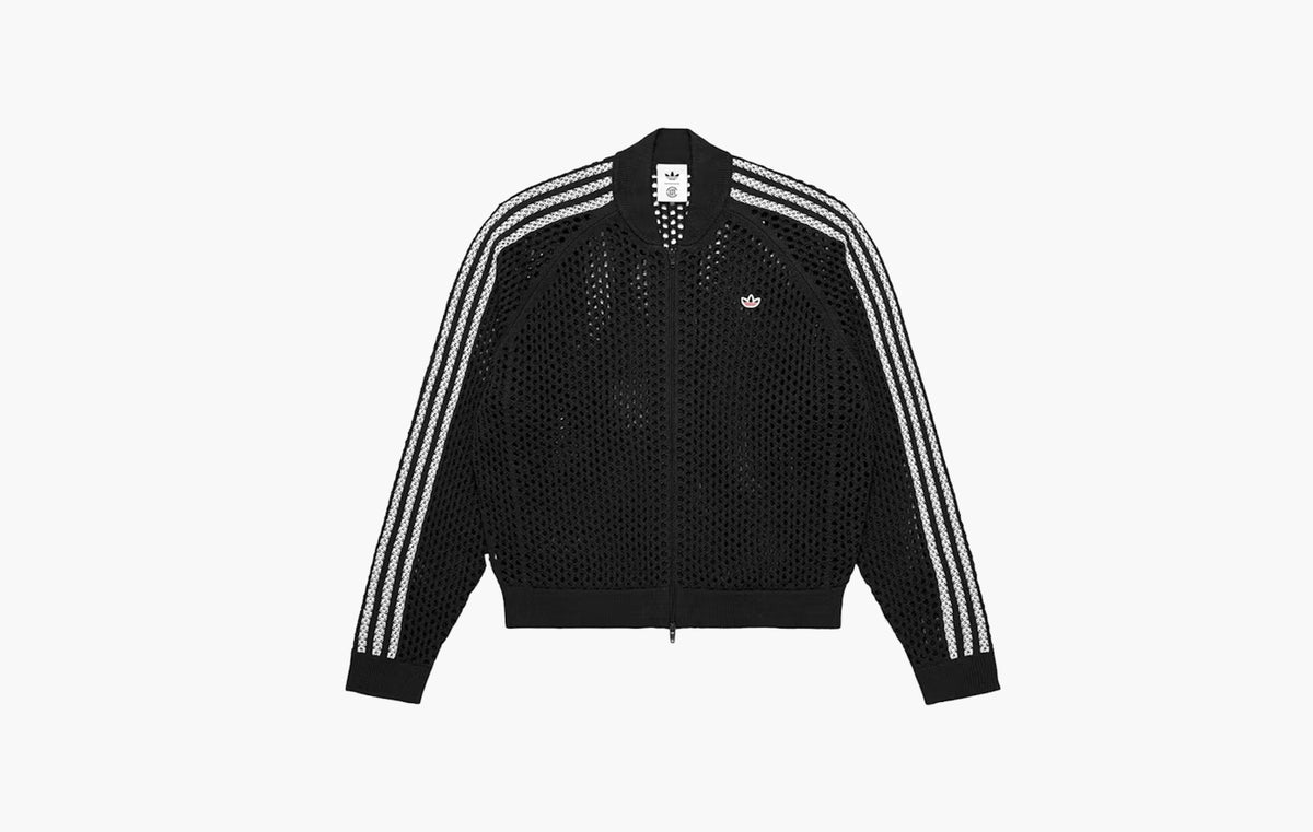 Crochet Track Top "Carbon"