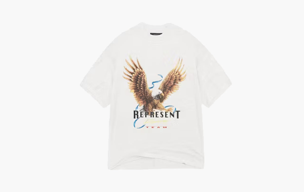 Racing Team Eagle T-Shirt "Flat White"