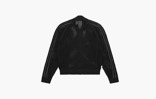 Crochet Track Top "Carbon"