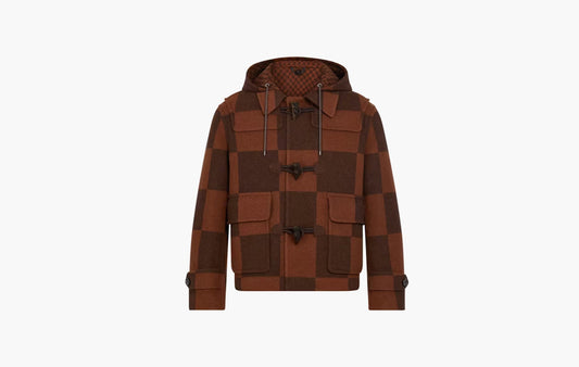 Damier Duffle Coat "Chocolate"