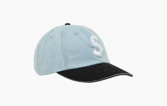 Pigment Coated 2-Tone S Logo 6-Panel "Denim"
