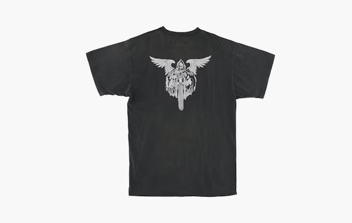Saint Mxxxxxx x Neighborhood STHD Heaven Hell T-Shirt "Vintage Black"