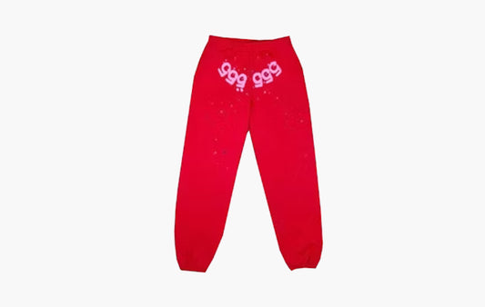 Worldwide Red Angel Number 555 Sweatpants "Red"