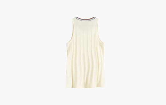 Rib Tank "Cream White"