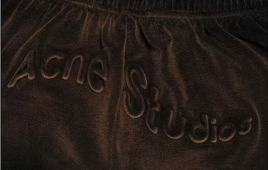 Velour Trousers "Black"