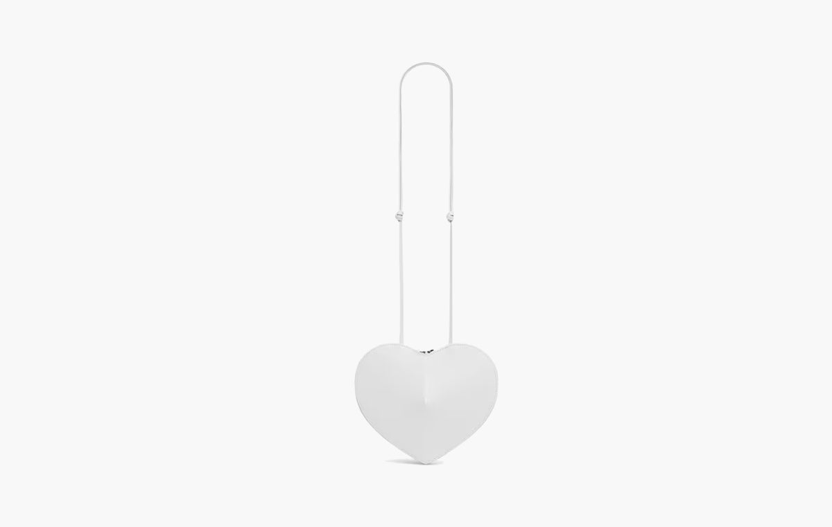 Le Coeur Handbag Made Of Luxury Calfskin "Optic White"