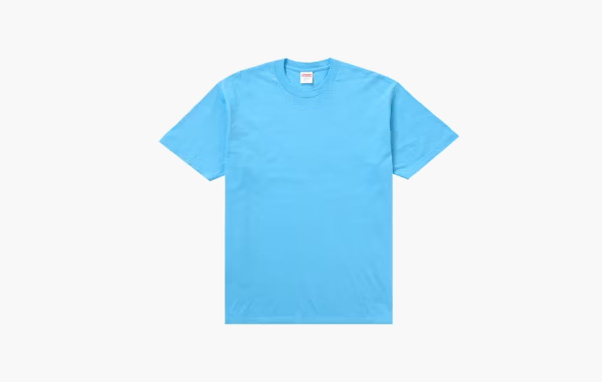 Backwards Tee "Bright Blue"