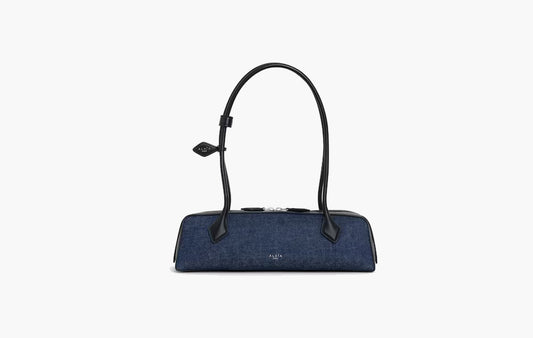 Le Dachshund Bag Medium "Denim Blue"