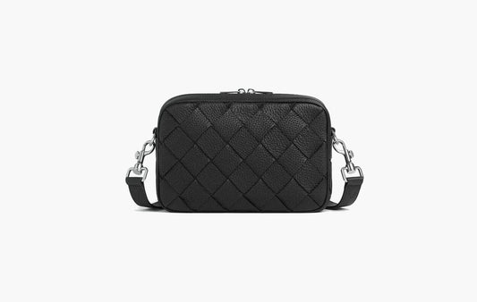 Small Intrecciato Camera Bag "Black"
