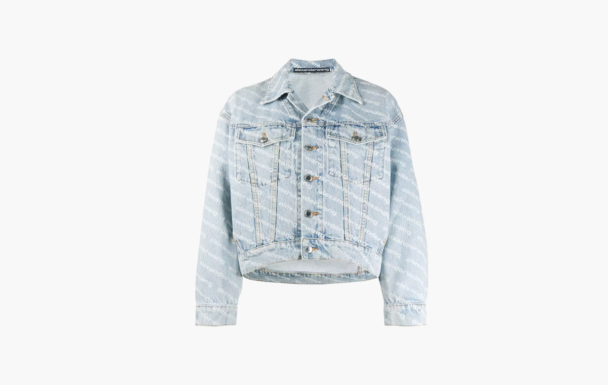 Falling Back Logo Jacket "Pebble Bleach"