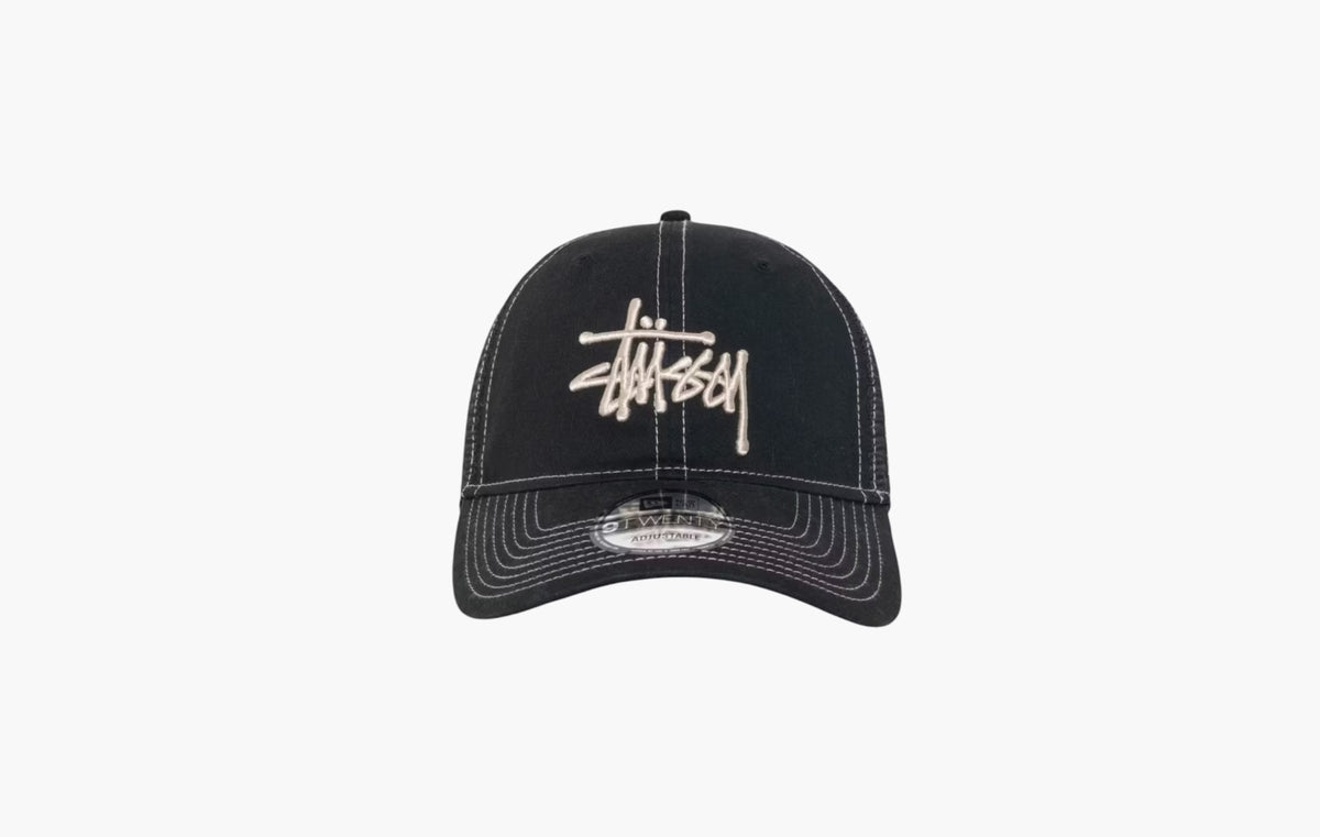 New Era 9Twenty Washed Basic Trucker "Night Black"