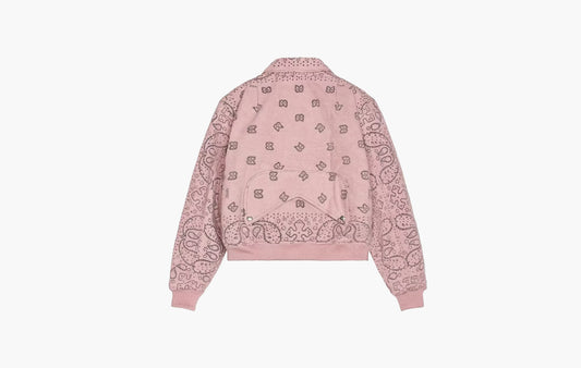 Bandana Bomber Jacket "Purple"