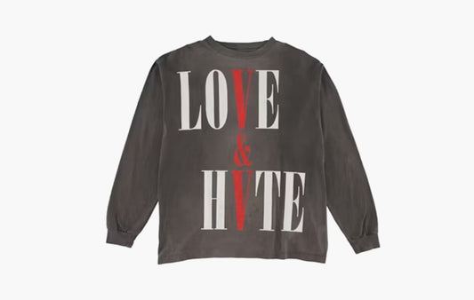 Saint Mxxxxxx x VLONE Love & Hate L/S Tee "Black"