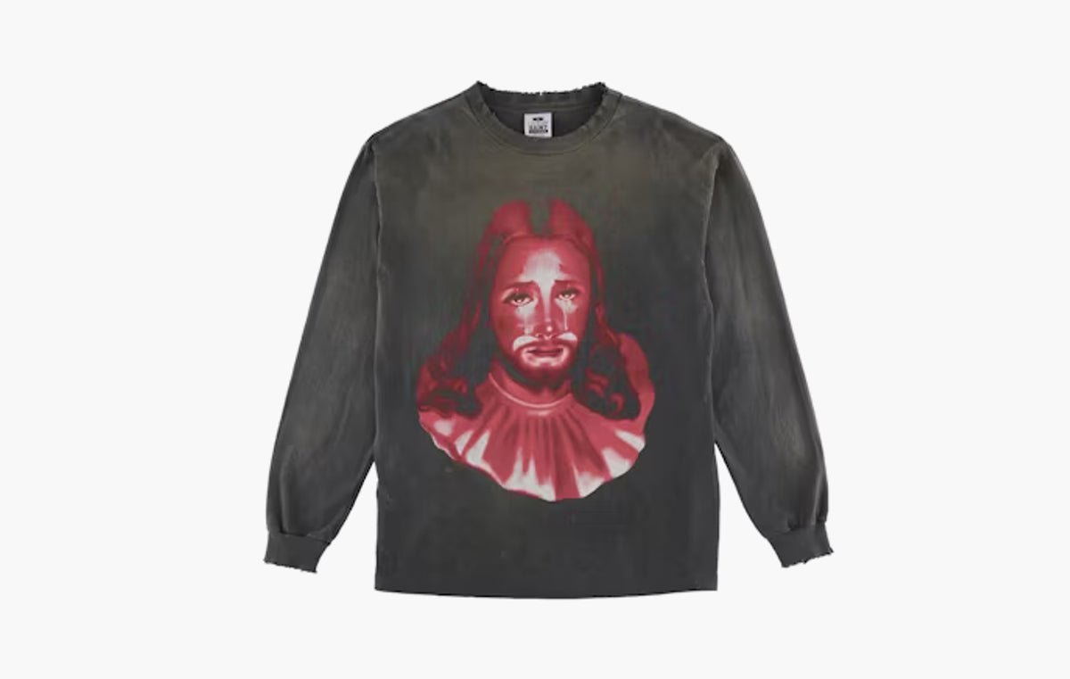Saint Mxxxxxx x Born X Raised Clown L/S T-Shirt "Vintage Black"