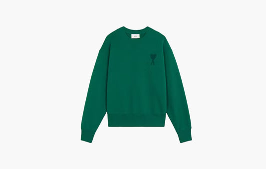 Ami De Coeur Boxy Fit Crewneck "Green/Blue"