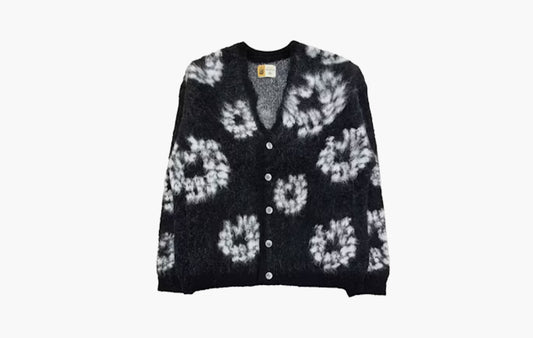 Saint Michael x Denim Tears CT Wrth MH Cardigan "Black"
