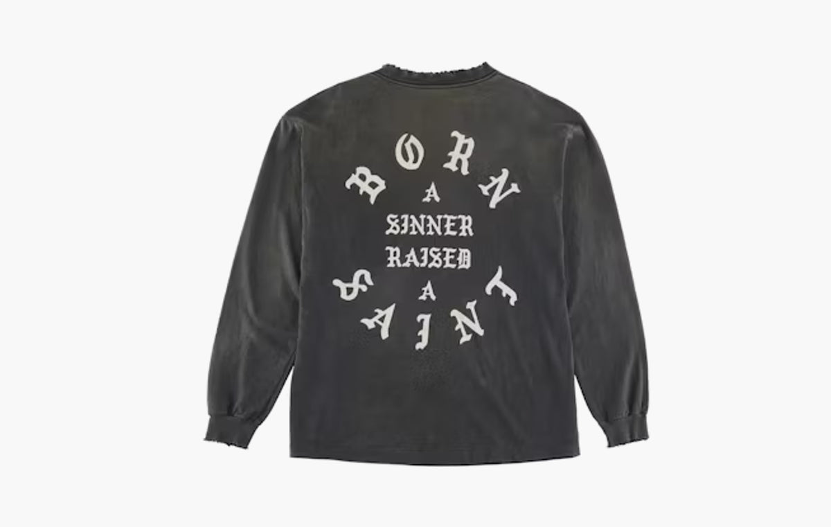 Saint Mxxxxxx x Born X Raised Clown L/S T-Shirt "Vintage Black"