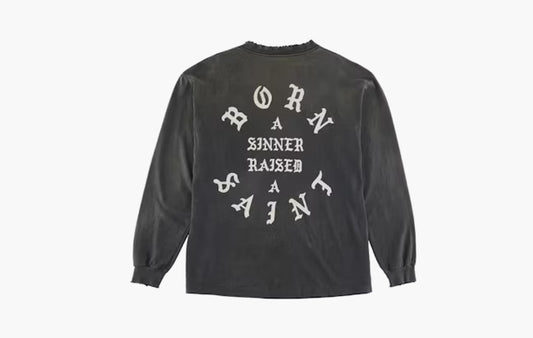 Saint Mxxxxxx x Born X Raised Clown L/S T-Shirt "Vintage Black"