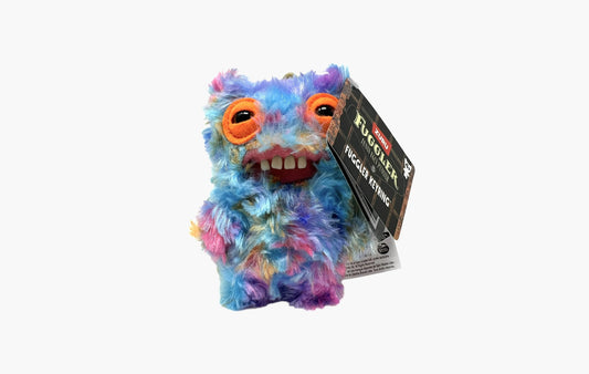 Plush Clip-On Keyring "Mr Buttons"