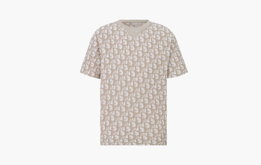 Oblique T-shirt "Beige"