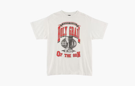 Saint Mxxxxxx x Denim Tears Holy Grail T-Shirt "Vintage White"