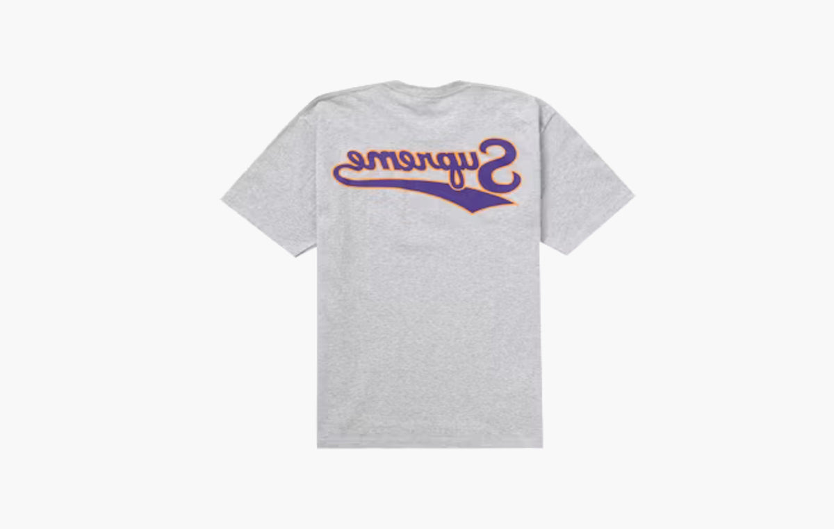 Backwards Tee "Heather Grey"