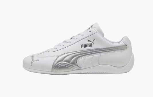 Speedcat Leather "White Silver"