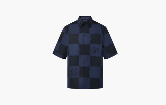 Damier Shirt "Dark Ocean"