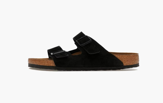 Arizona Soft Footbed Suede "Black"