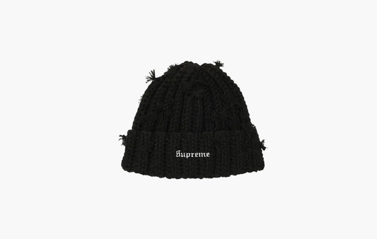 Hand Tied Beanie "Black"