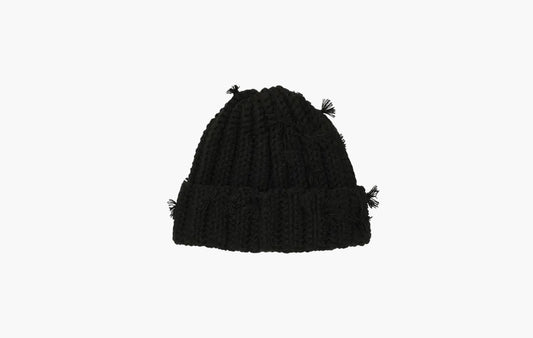 Hand Tied Beanie "Black"