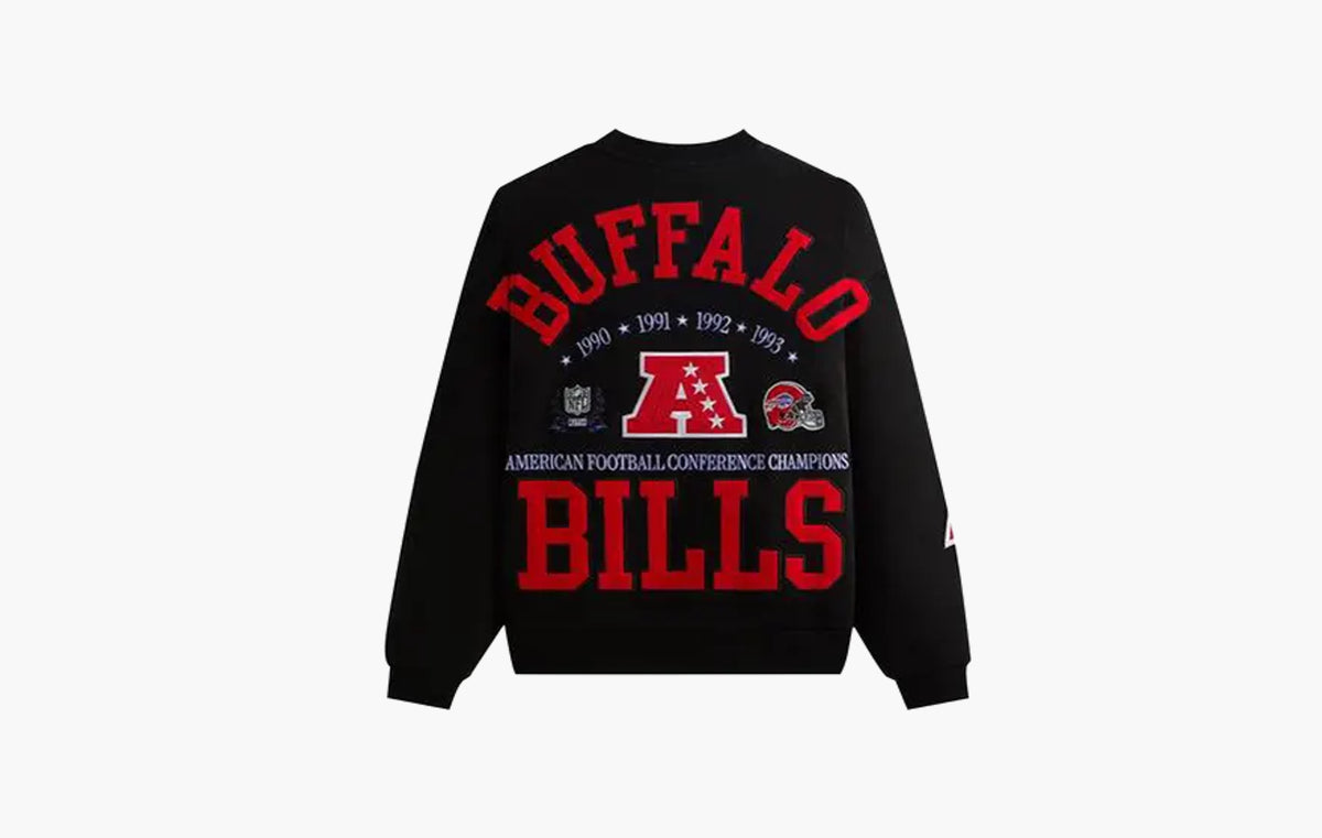 For The NFL Buffalo Bills Vintage Nelson Crewneck "Black"