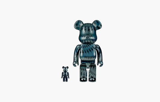 Bearbrick x Neil Barrett 100% & 400% Set "Dark Blue"