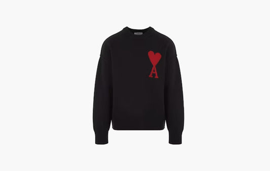 Ami De Coeur Sweater "Black/Red"