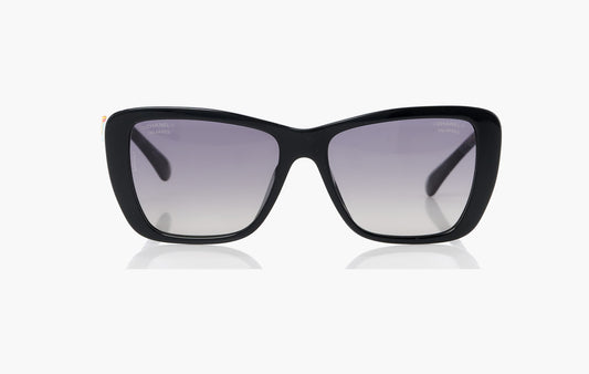 Polarized Butterfly Sunglasses "Black"